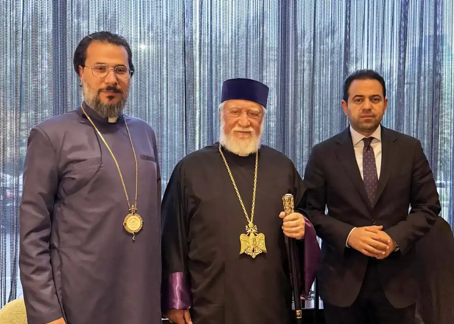 Ասթանա. Ն.Ս.Օ.Տ.Տ. Արամ Ա. Կաթողիկոսի հանդիպումը Իսլամական կառոյցներու խորհուրդի Ընդհանուր Քարտուղարին հետ         
