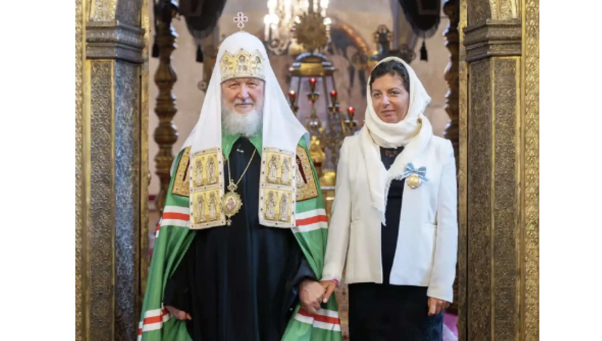 Մարգարիտա Սիմոնեանը պարգեւատրուած է եկեղեցական շքանշանով