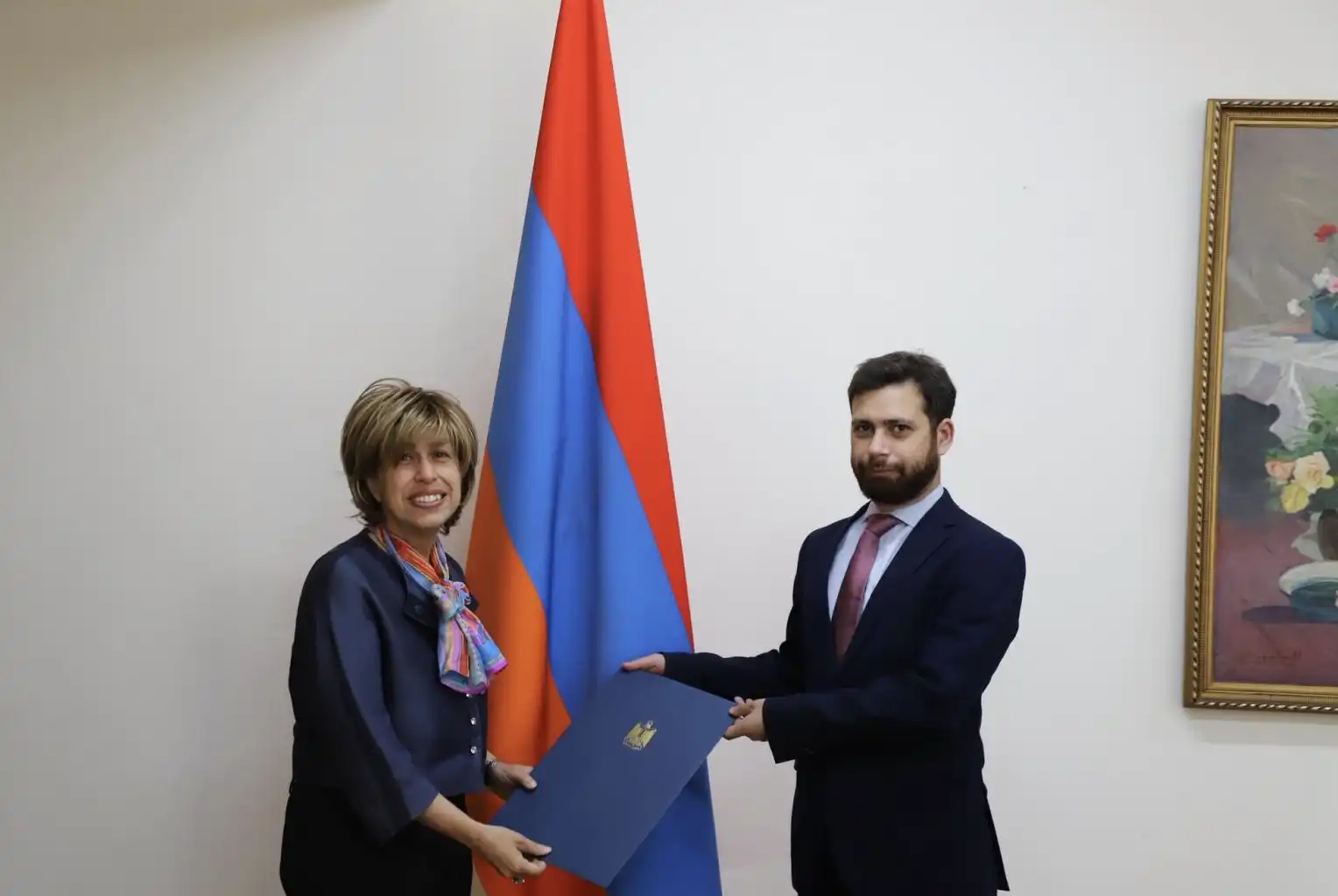 ԱԳ նախարարի տեղակալ Վահան Կոստանեանն ընդունած է ՀՀ-ի մէջ Եգիպտոսի նորանշանակ դեսպանը