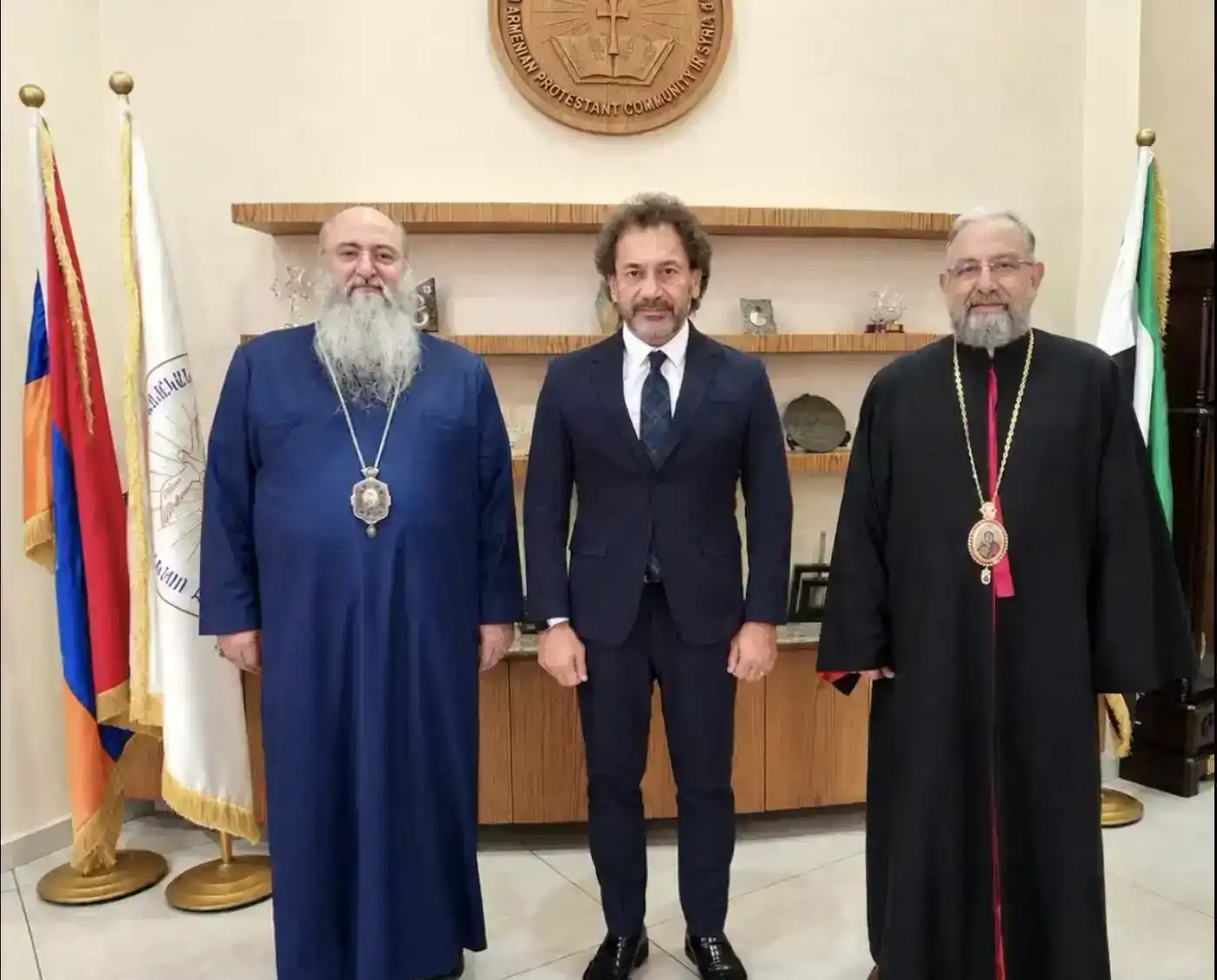 Հալէպ. Հայ երեք համայնքապետներու հանդիպումը           