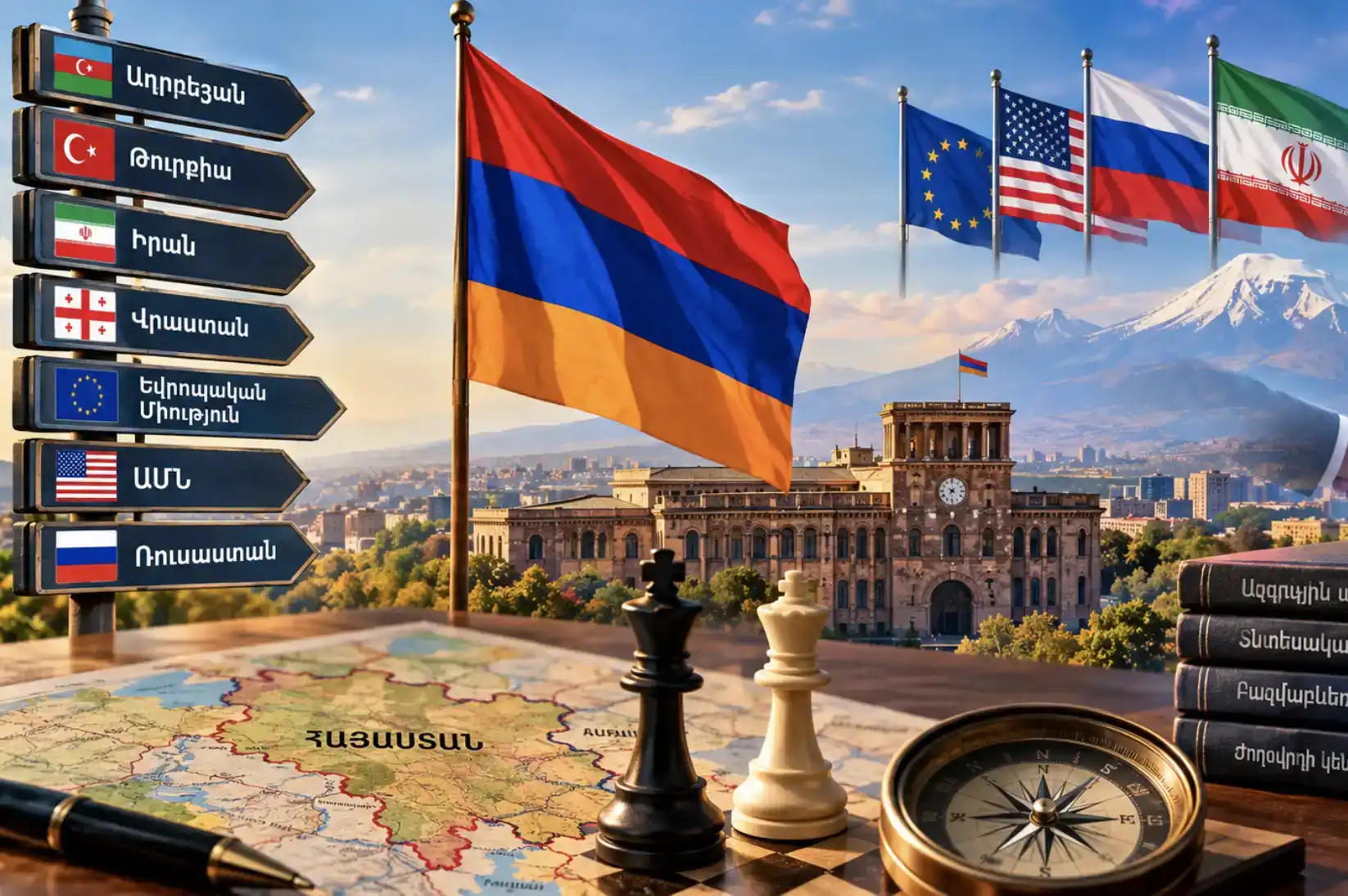 Խմբագրական «Մասիս»ի. Հայաստանի Արտաքին Քաղաքականութեան Առաջնահերթութիւններն Ու Զարգացման Տարբերակները