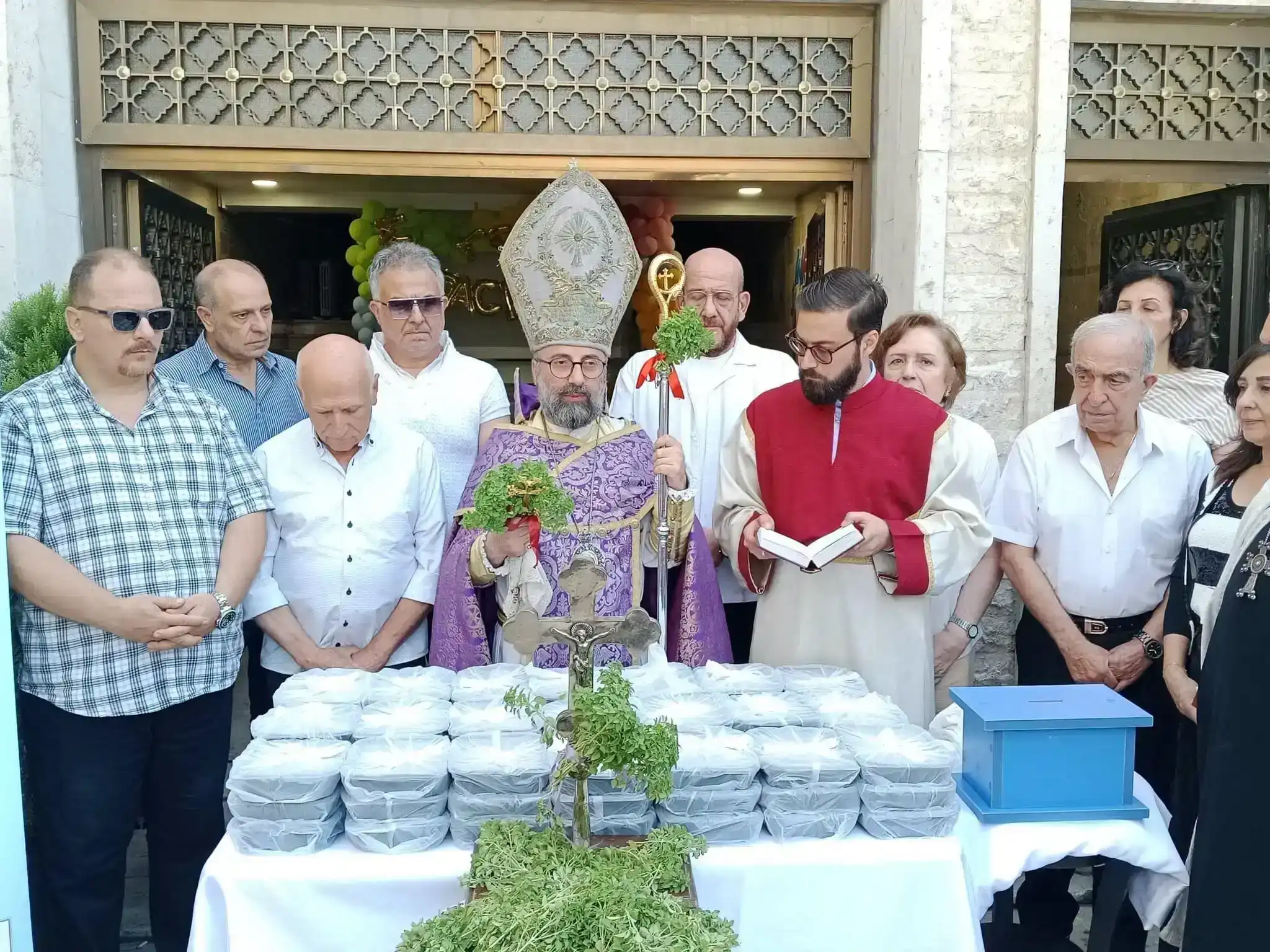 Խաչվերացի տօնը Դամասկոսի մէջ     