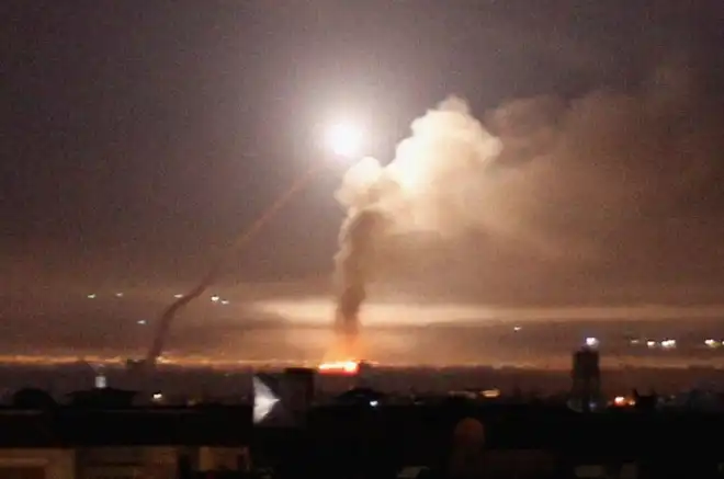 Հերթական անգամ սուրիական պաշտպանութեան համակարգերը դէմ կանգնած են Իսրայէլի գրոհին