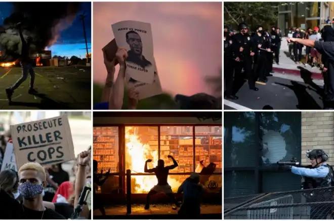 Սեւամորթ քաղաքացիի դաժան սպանութենէն ետք ԱՄՆ-ի շարք մը շրջաններու մէջ լարուած իրավիճակ