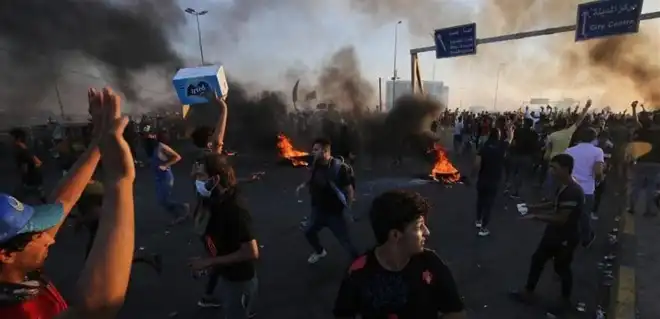 Իրաքի  մէջ եւս ցոյցերը   չեն դադրիր. Կան  21     զոհեր