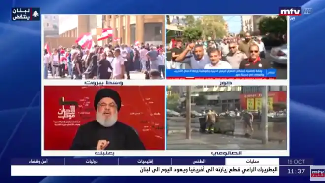 «Մենք կտրականապէս դէմ ենք, որ այս կառավարութիւնը  հրաժարի» Սէյիտ Հասան  Նասրալլա