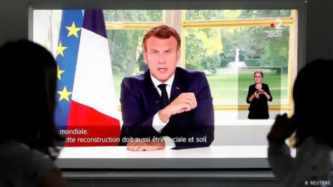 «Քորոնա»ի Տագնապ. Մաքրոն առաջին յաղթանակի մը մասին խօսեցաւ