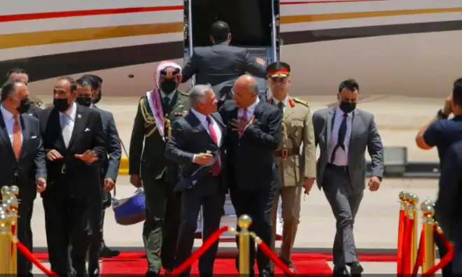 Իրաքի, Եգիպտոսի եւ   Յորդանանի  ղեկավարներու վեհաժողովը՝ Պաղտատի մէջ