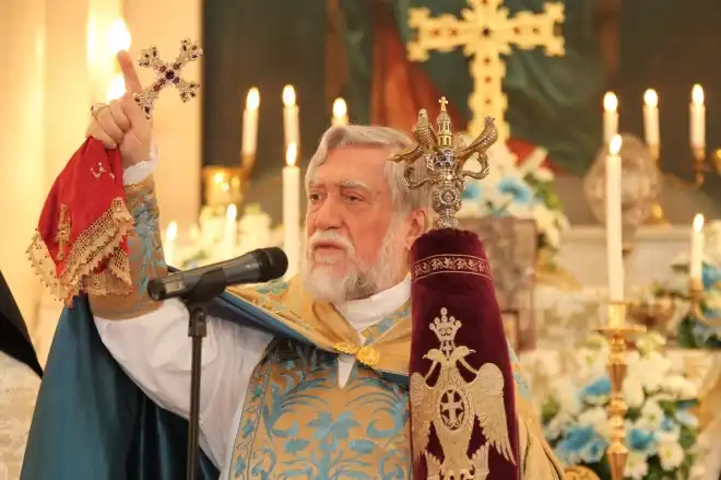 «Քրիստոսի հաւատքով զօրացած, խաչով յարութիւն կերտած ու կերտող ժողովուրդ ենք» Ն.Ս.Օ.Տ.Տ. Արամ  Ա. Կաթողիկոս