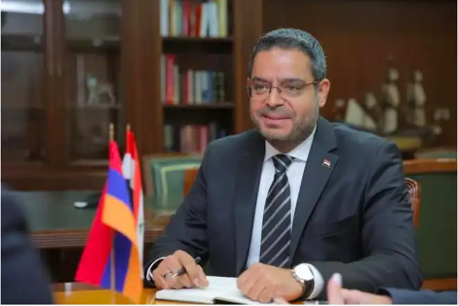 «Ինչպէս երէկ, այսօր ալ  հայերը Սուրիոյ հասարակութեան  անքակտելի  մասն են» Դեսպան Մոհամմէտ Հաժ  Իպրահիմ