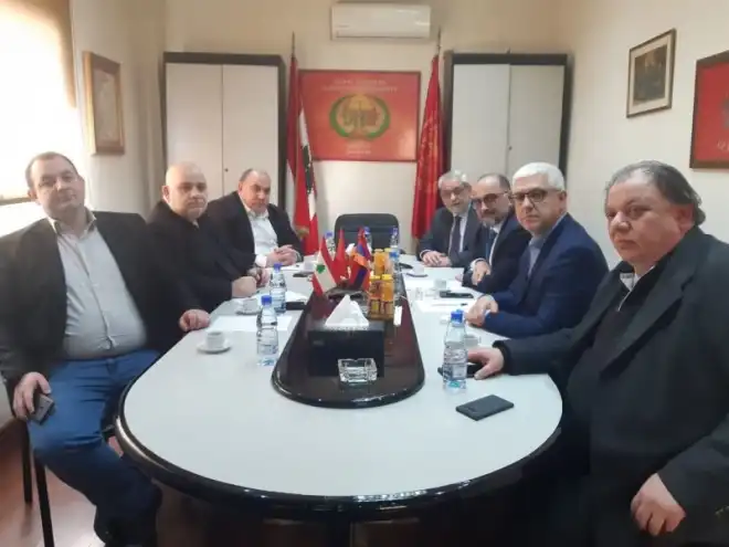 Պէյրութի մէջ. Միջկուսակցական ժողով. Օրակարգը Լիբանանահայութեան անվտանգութիւնն էր