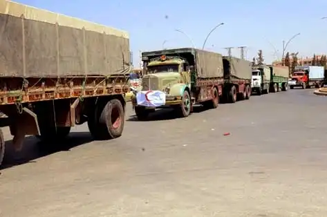 Դէպի  Հալէպ Նախնական   Օգնութիւններ  Պիտի   Փոխանցուին