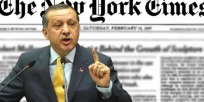 Stop Erdoghan. Ամերիկեան թերթը Էրտողանը զսպելու մասին գովազդ հրապարակած է