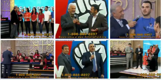 «Իմ Արցախը» Հեռուստամարաթոնին հանգանակուեցաւ 15. 428. 777 միլիոն ԱՄՆ տոլար
