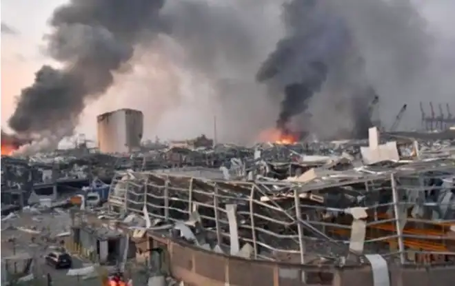 Պէյրութ.Վնասուած շէնքերու  փլուզման   մեծ վտանգ