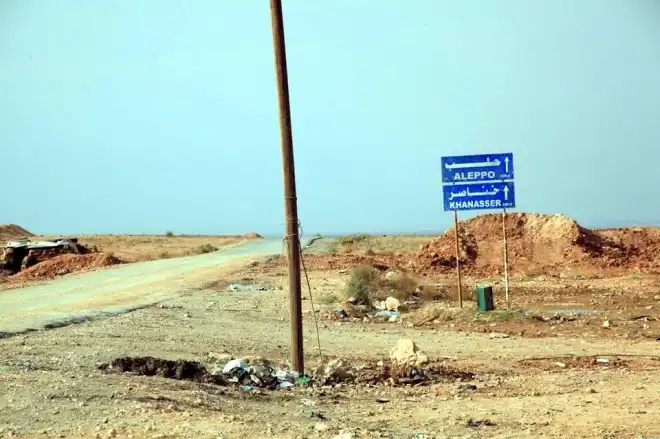 Հալէպ Դարձեալ   Կղզիացած. Տահէշի Զինեալներ Փակեցին  Խանասէրի  Գլխաւոր Ճանապարհը