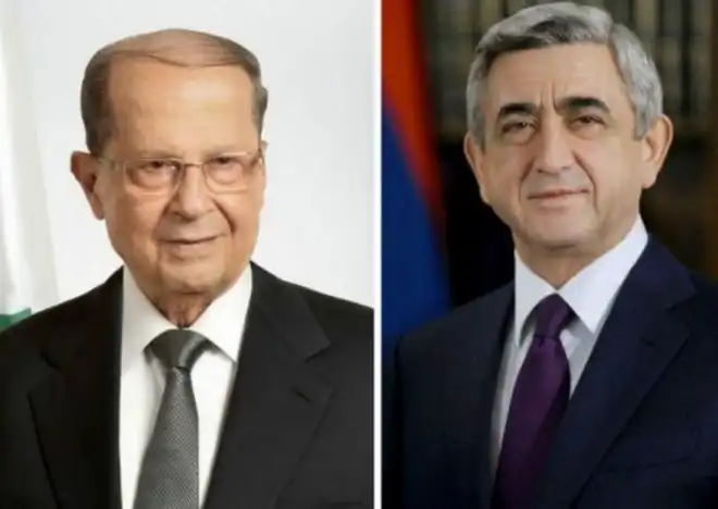 Դիւանագիտական յարաբերութիւններու հաստատման 25-ամեակին առիթով. Նախագահներ Սարգսեան եւ Աուն ուղերձներ փոխանակեցին