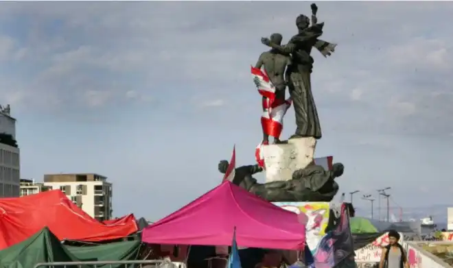 Լիբանանի   ցոյցեր. Օր   15-րդ.Ցոյցերու նօսրացում  եւ սպասողական վիճակ