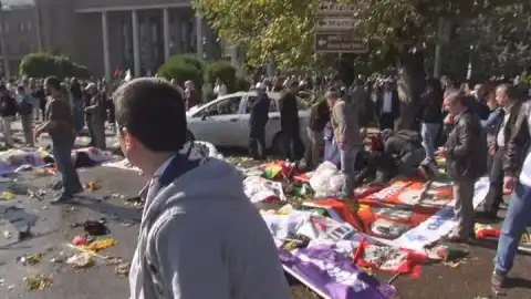 Անգարայի Պայթումին Զոհերուն Թիւը  Կրնայ Հասնիլ  20-ի. (Տեսանաիւթ)