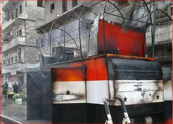 Հալէպի մէջ  հրդեհ. Վնասները  նիւթական   են