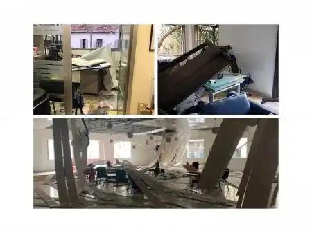 Լիբանանի հայկական ԶԼՄ-ների շենքերը մեծ վնասներ են կրել. Լուսանկարներ