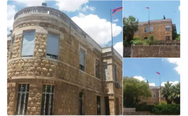Վերաբացուած է Հալէպի հիւպատոսարանի գլխաւոր շէնքը