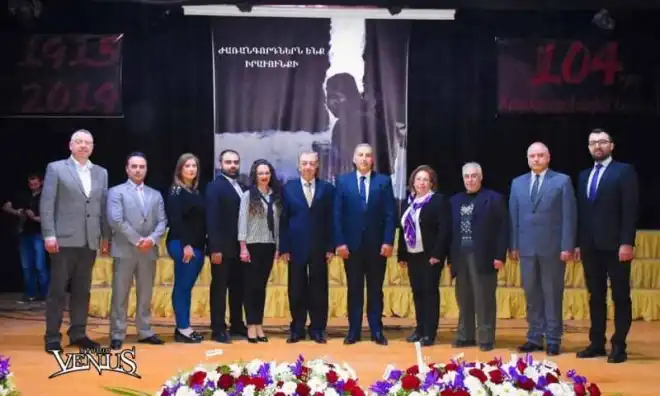Հալեպում տեղի ունեցած ապրիլքսանչորսյան միջոցառումների մասին