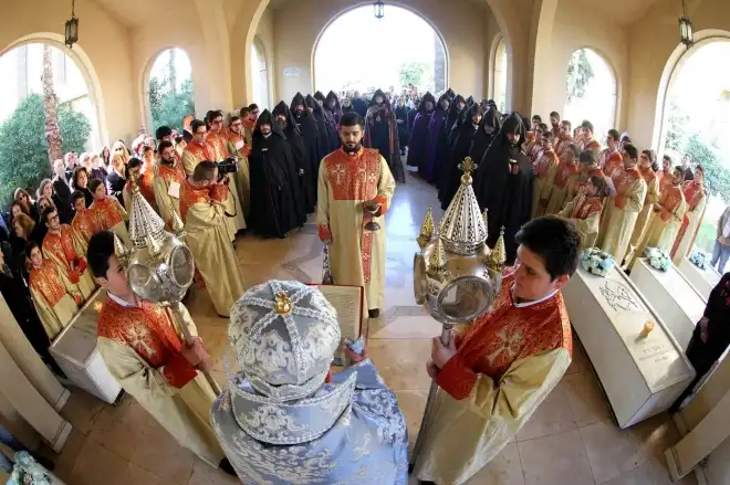 Անթիլիասի Մէջ Հոգեհանգիստ  Կիլիկեան  Աթոռի    Հայրապետներուն Եւ Միաբաններու Յիշատակին