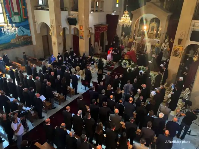 Վերջին հրաժեշտ Հայ Կաթողիկէ Պատրիարք՝ Տ. Գրիգոր-Պետրոս Կապրոյեանին