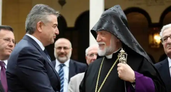 Հայաստանի Հանրապետութեան Վարչապետ Կարէն Կարապետեան Անթիլիասի Մայրավանք այցելած է