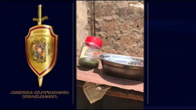 Արմաւիրի ոստիկանութիւնը ապօրինի թմրանիւթեր յայտնաբերած է (Տեսանիւթ)