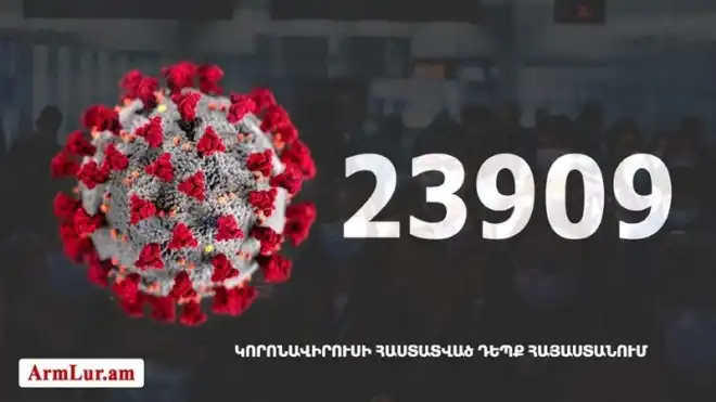 662 նոր դէպք. «Քորոնա» ժահրով հիւանդներու թիւը հասաւ 10 445-ի