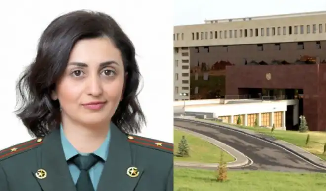 Շուշան Ստեփանեան նշանակուեցաւ ՀՀ ՊՆ մամլոյ խօսնակ
