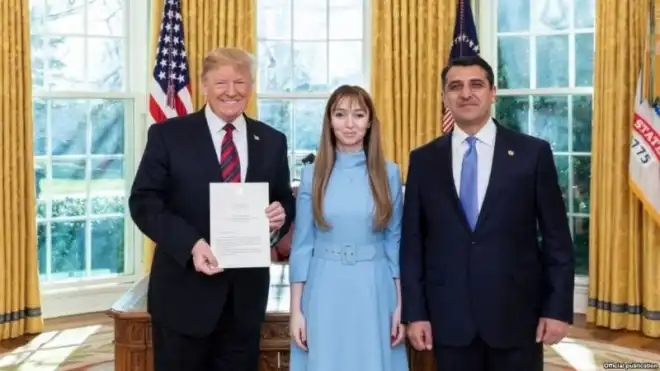 Հայաստանի դեսպանը իր հաւատարմագրերը յանձնած է ԱՄՆ նախագահին