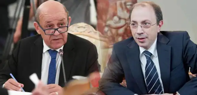 Հայաստանի եւ Ֆրանսայի ԱԳ Նախարարները հեռախօսազրոյց ունեցան