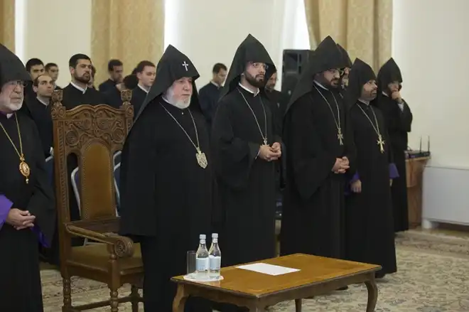 Տեղի ունեցավ Գևորգյան հոգևոր ճեմարանի 2018-2019 ուսումնական  տարվա  փակման արարողությունը
