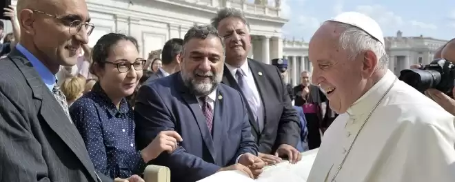 «Ավրորա» մարդասիրական նախաձեռնությունը ստացել է Հռոմի Պապի օրհնությունը