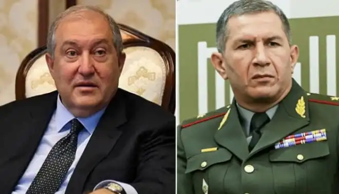 Ա. Սարգսեան այցելած է ՀՀ ԶՈՒ Գլխաւոր Շտաբ