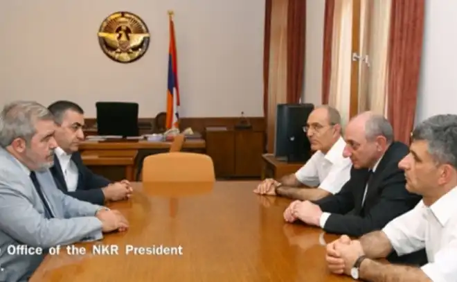 ԼՂՀ  Նախագահը  Ընդունած է  ՀՅԴ Ներկայացուցիչները