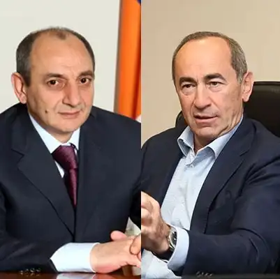 Ռոբերտ Քոչարյանն ու Բակո Սահակյանը հանդիպել են Ստեփանակերտում