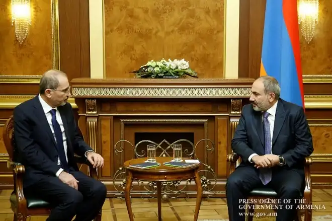 Փաշինեան ընդունեց Յորդանանի արտաքին գործոց նախարարը