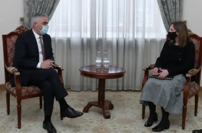 Հայաստանի փոխվարչապետը ԱՄՆ դեսպանին  ներկայացուցած  է Արցախի  վիճակը