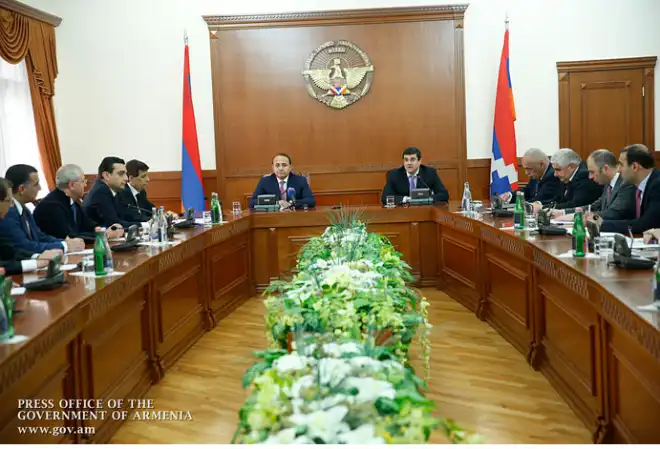 Ստեփանակերտում կայացել է ՀՀ և ԼՂՀ վարչապետների հանդիպումը