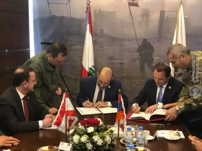 ՀՀ-ն Լիբանանի հետ ռազմական գործակցութեան մասին համաձայնագիր կնքած է