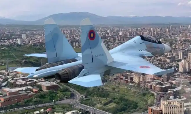 Հայ օդաչուներու սլացիկ  թռիչքները ՝  Սու-30-ով. (Տեսանիւթ)