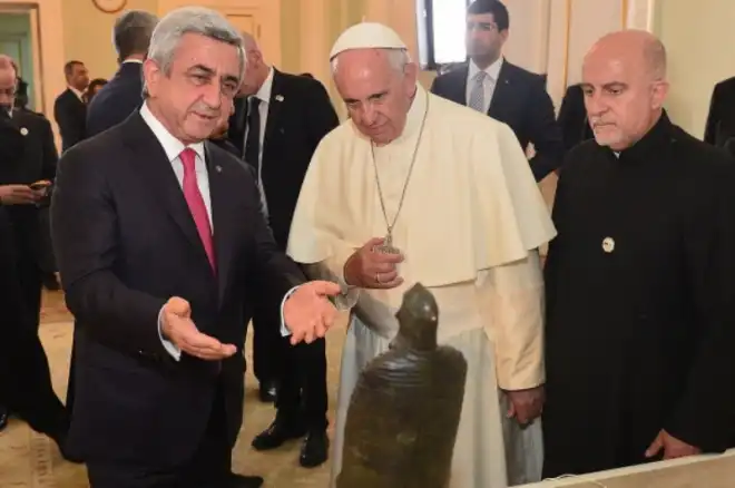 Հռոմի Ֆրանչիսկոս պապը պիտի օծէ Գրիգոր Նարեկացիի պրոնզաձոյլ արձանը