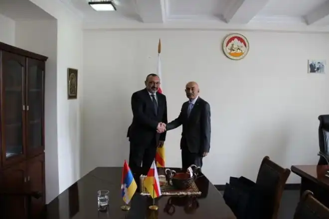 Արցախի ԱԳ նախարարի գլխավորած պատվիրակության այցը Հարավային Օսիա