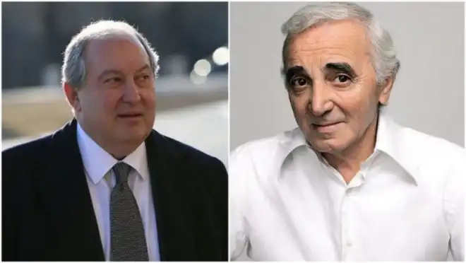 Հայրենիքը նրա մեջ էր, նա` հայրենիքի․ Արմեն Սարգսյանը՝ Շառլ Ազնավուրի մասին