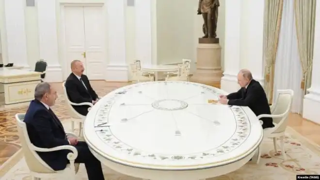 Վ. Փութին պատմած է Ղարաբաղեան հիմնախնդրի համաձայնագրի իրականացման մասին