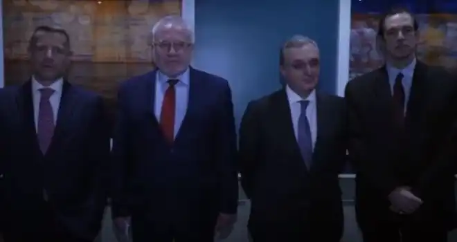Զոհրապ Մնացականեանը հանդիպած է ԵԱՀԿ Մինսքի խումբի համանախագահներուն հետ